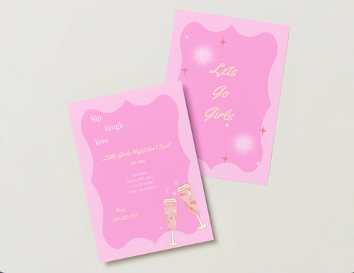 Girls Night Invite