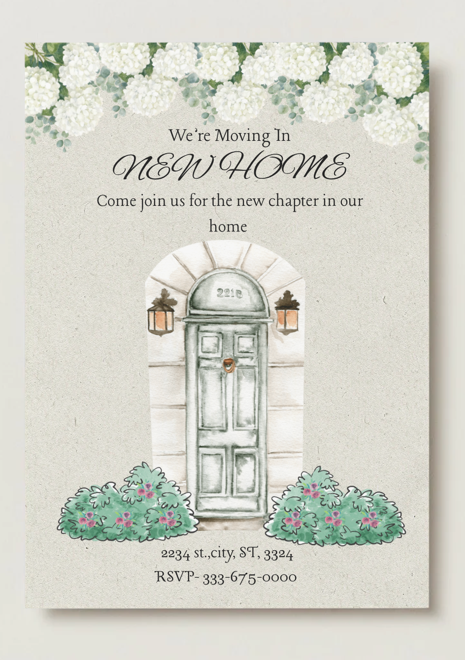 House Warming party